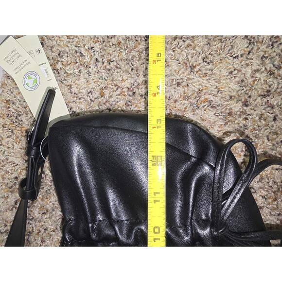 No Boundaries Black Recycled Polyester‎ Shoulder Bag - Picture 11 of 12